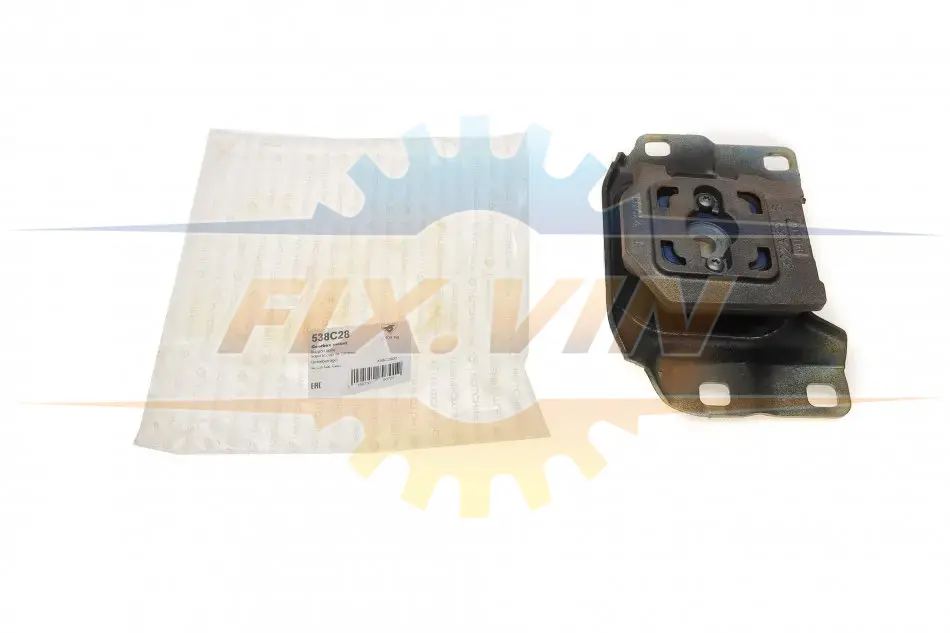 Подушка коробки передач передн Лів (мкпп) FORD C-MAX II, FOCUS III, GRAND C-MAX, TOURNEO CONNECT V408 NADWOZIE WIELKO, TRANSIT CONNECT V408/MINIVAN 1.0 02.12- HUTCHINSON 538C28 (фото 1)