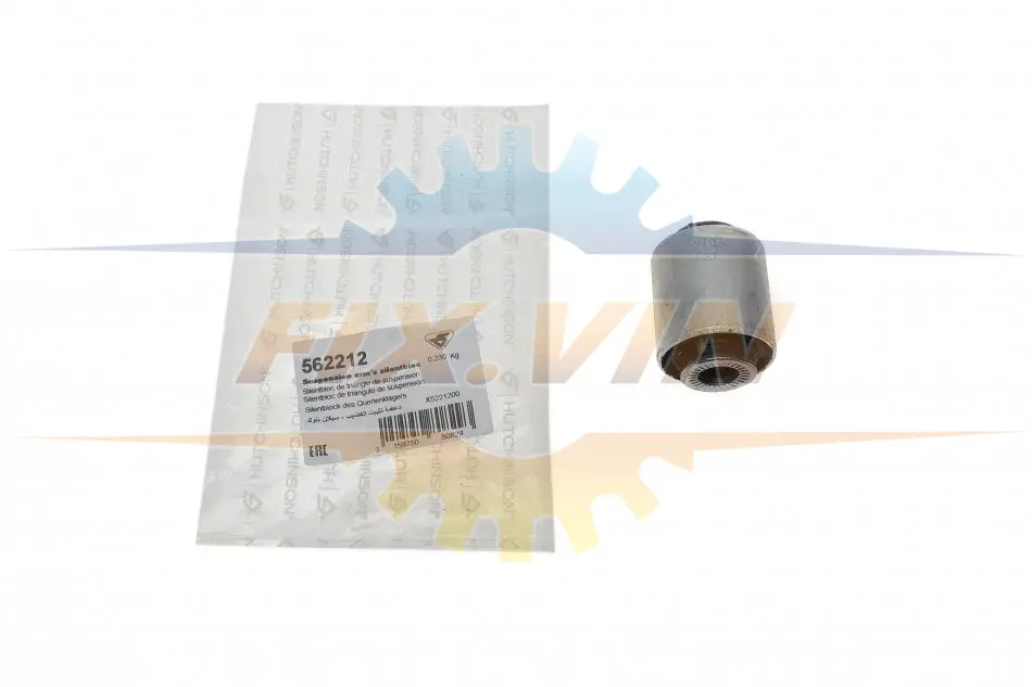 Сайлентблок важеля передній знизу спереду Citroen C4/Peugeot 308/3008 1.2-2.0 16- HUTCHINSON 562212 (фото 1)