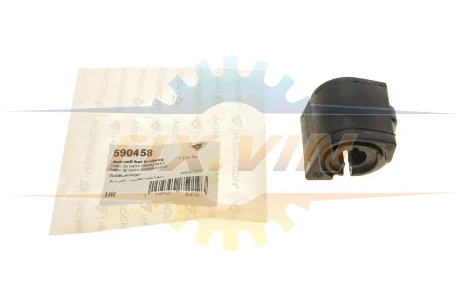 Втулка стабилизатора переднего Citroen C2 (05-12) HUTCHINSON 590458 (фото 1)