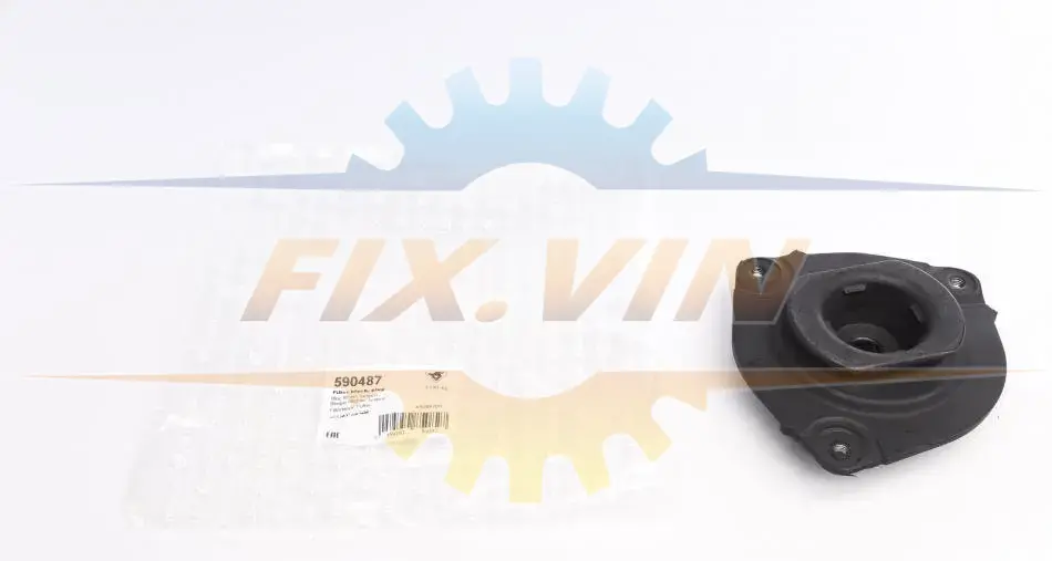 Подушка амортизатора (переднього) Nissan Juke/Leaf 10- (L) HUTCHINSON 590487 (фото 1)
