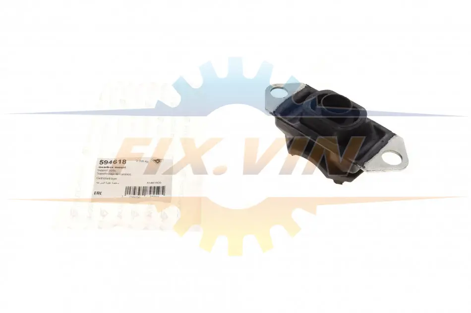 Подушка двигуна (L) Renault Kangoo 1.5dCi/1.6 08- HUTCHINSON 594618 (фото 1)
