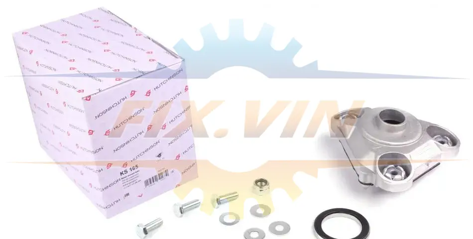 Подушка амортизатора переднього з підшипником Fiat Ducato 2.2-3.0 06- Пр HUTCHINSON KS 165 (фото 1)