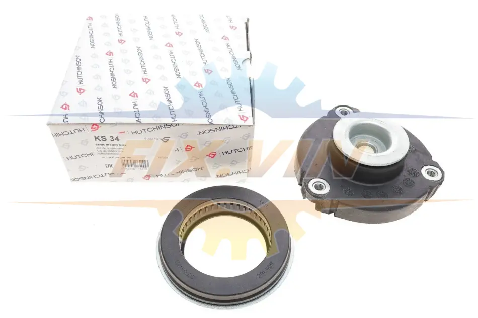 Подушка амортизатора (переднього) + підшипник (FAG) Skoda Fabia/Roomster/VW Fox/Polo 1.0-2.0 95- KS 34 HUTCHINSON KS34 (фото 1)