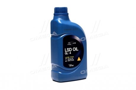 Масло трансмиссионное LSD OIL SAE 85W-90 GL-4 1L HYUNDAI/KIA/MOBIS 02100-00100