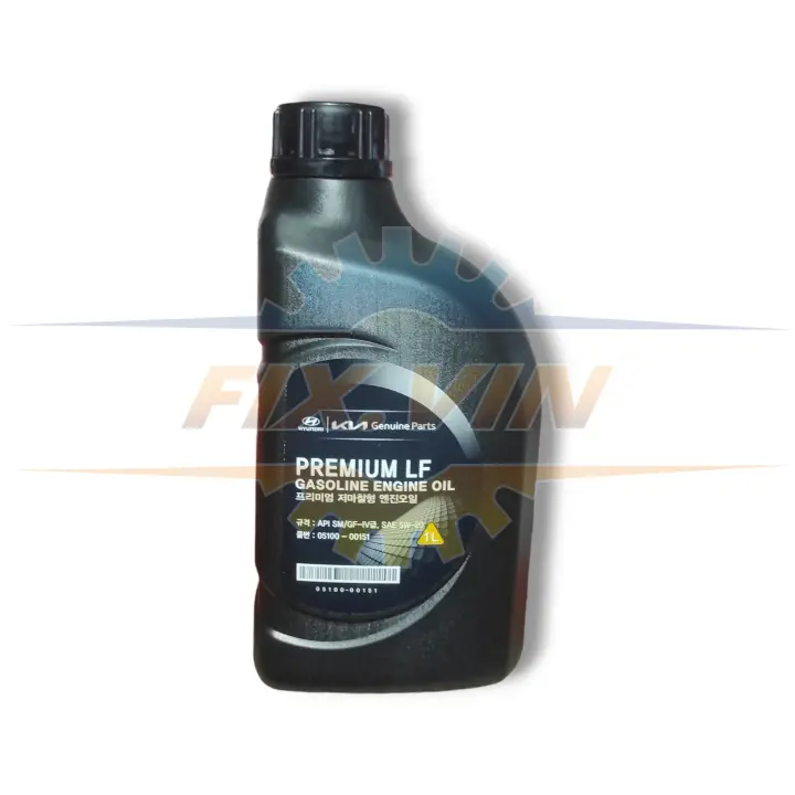 Олива моторна HYUNDAI-KIA Premium Gasoline LF 5W-20 1л HYUNDAI/KIA/MOBIS 05100-00151 (фото 1)
