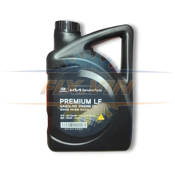 Олива моторна HYUNDAI-KIA Premium Gasoline LF 5W-20 4л HYUNDAI/KIA/MOBIS 05100-00451 (фото 1)