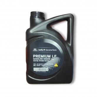 Олива моторна HYUNDAI-KIA Premium Gasoline LF 5W-20 4л HYUNDAI/KIA/MOBIS 05100-00451