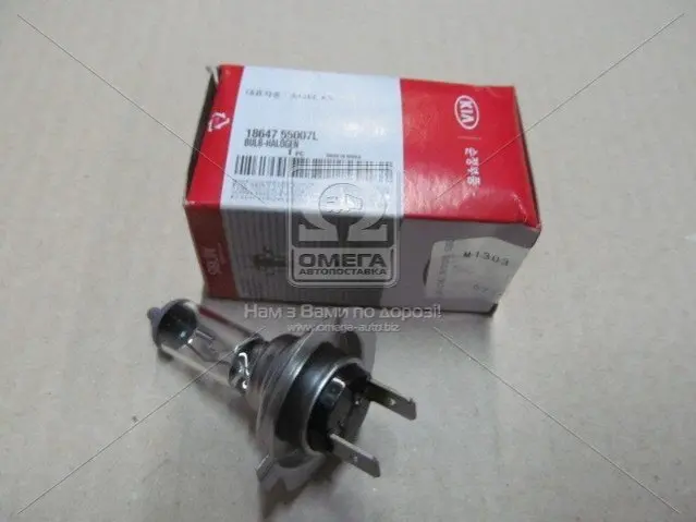Автолампа фари передньої 12V 55W H-7 (вир-во Mobis) HYUNDAI/KIA/MOBIS 1864755007L (фото 1)