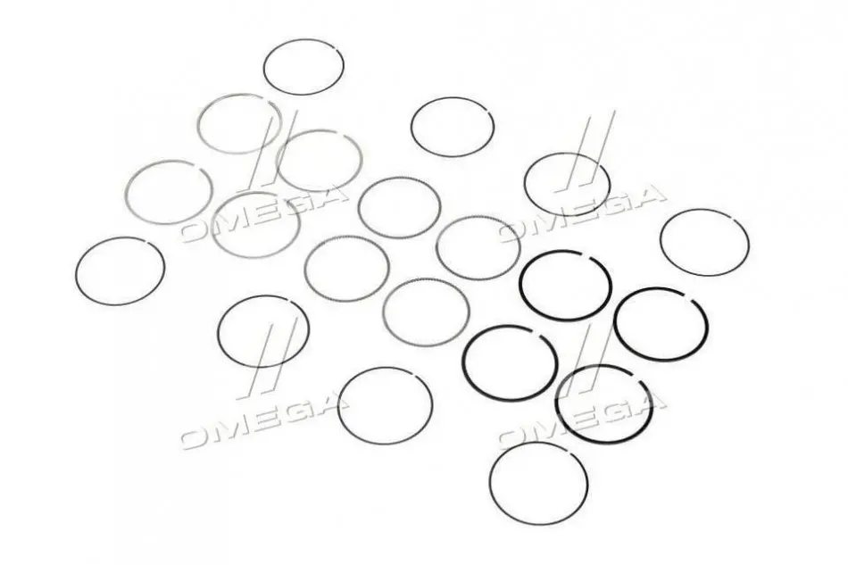 Кільця поршневі (0.50) HYUNDAI/KIA ACCENT/VERNA, GETZ, RIO (вир-во Mobis) HYUNDAI/KIA/MOBIS 2304026907 (фото 1)