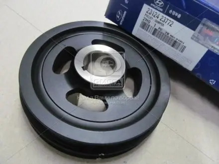 Шків колінвалу (вир-во Mobis) HYUNDAI/KIA/MOBIS 23124-23772