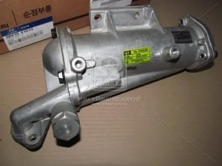Радіатор масляний Hyundai E-County/HD45/HD65/HD72/HD78 04- (вир-во Mobis) HYUNDAI/KIA/MOBIS 2641041014