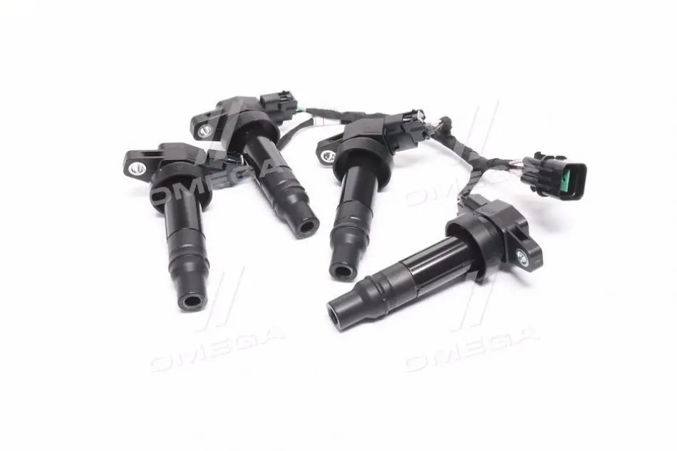 Катушка зажигания (комлект 4шт+проводка) Mobis HYUNDAI/KIA/MOBIS 27300-2B000 (фото 1)
