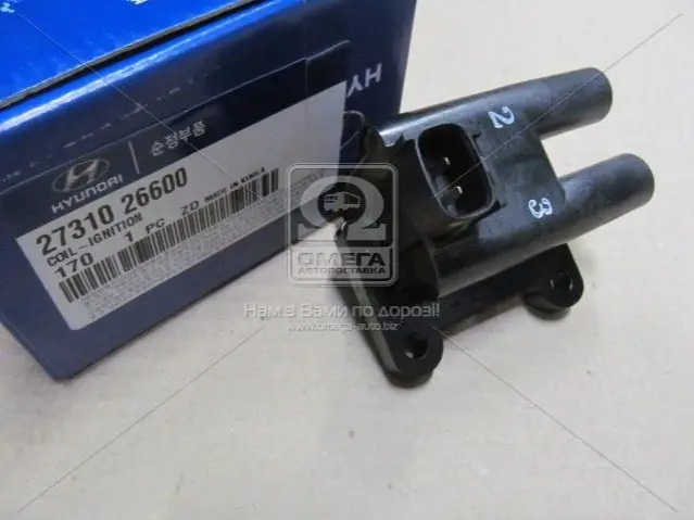 Котушка запалювання KIA HYUNDAI/KIA/MOBIS 2731026600 (фото 1)