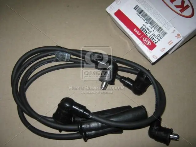 Провід високовольтні Kia Rio 02-05 (вир-во Mobis) HYUNDAI/KIA/MOBIS 274012X000 (фото 1)