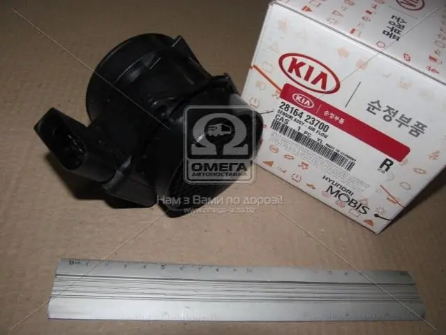 Датчик витрат повітря Hyundai Ix35/tucson 04-08/Kia Sportage/Carens 04-06 (вир-во Mobis) HYUNDAI/KIA/MOBIS 28164-23700 (фото 1)