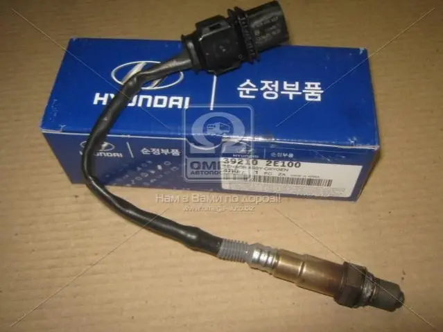 Датчик кисневий (лямбда-зонд) Kia Optima/magentis 12- (вир-во Mobis) HYUNDAI/KIA/MOBIS 39210-2E100 (фото 1)