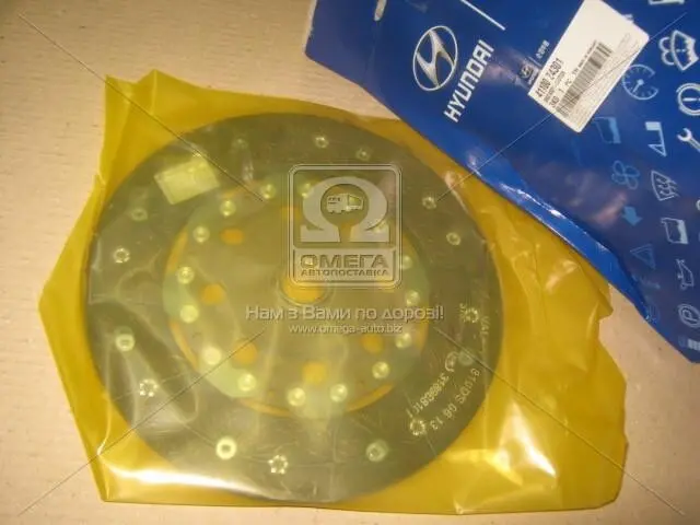 Диск зчеплення (вир-во Mobis) HYUNDAI/KIA/MOBIS 4110024301 (фото 1)