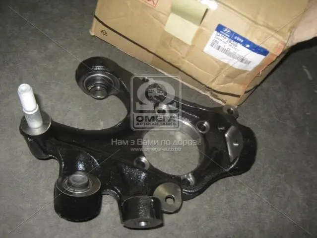 Цапфа задня ліва Hyundai Ix55 08- (вир-во Mobis) HYUNDAI/KIA/MOBIS 527102B000 (фото 1)