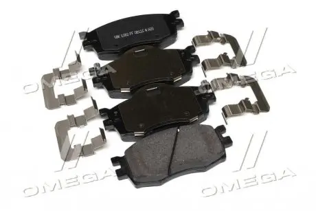 Колодки гальмівні дискові передні (вир-во Mobis) HYUNDAI/KIA/MOBIS 581011GE00
