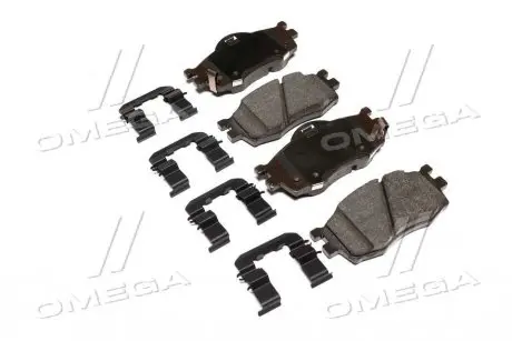 Колодки гальмівні дискові (вир-во Mobis) HYUNDAI/KIA/MOBIS 581011JA10