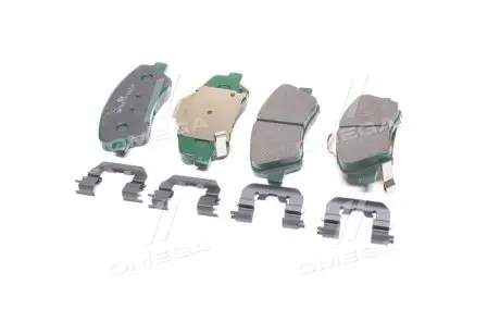 Комплект гальмівних колодок (вир-во Mobis) HYUNDAI/KIA/MOBIS 581011WA35