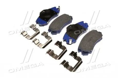 Колодки гальмівні дискові (вир-во Mobis) HYUNDAI/KIA/MOBIS 581012EA11