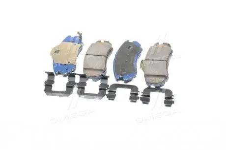 Колодки тормозные дисковые (пр-во Mobis) HYUNDAI/KIA/MOBIS 581012HA10