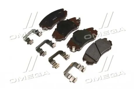 Колодки гальмівні дискові (вир-во Mobis) HYUNDAI/KIA/MOBIS 581012KA10
