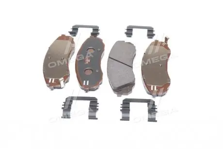 Колодки гальмівні дискові пер HYUNDAI/KIA/MOBIS 581014HA50