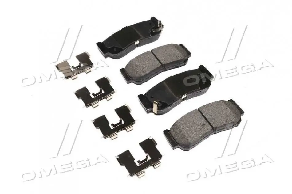 Колодки гальмівні задні дискові Hyundai Santa Fe 06- (вир-во Mobis) HYUNDAI/KIA/MOBIS 583022BA20 (фото 1)