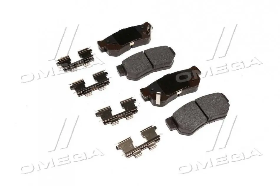 Колодки гальмівні дискові задні (вир-во Mobis) HYUNDAI/KIA/MOBIS 583022EA30 (фото 1)