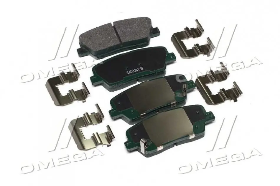 Колодки гальмівні дискові задні (вир-во Mobis) HYUNDAI/KIA/MOBIS 583022PA70 (фото 1)