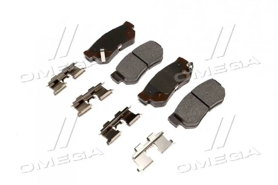 Колодки гальмівні дискові задні (вир-во Mobis) HYUNDAI/KIA/MOBIS 583023KA30 (фото 1)