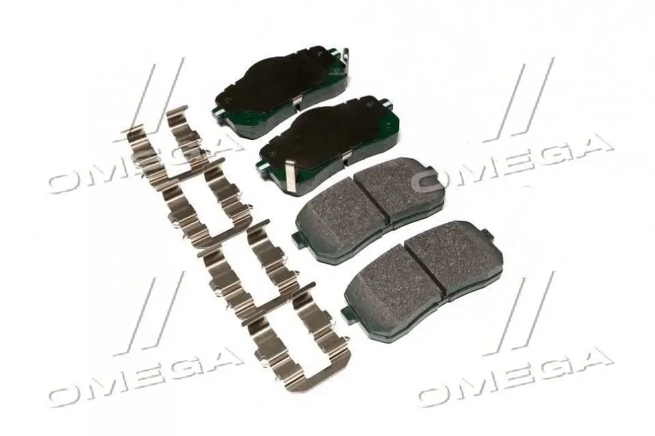 Колодки гальмівні дискові задні (вир-во Mobis) HYUNDAI/KIA/MOBIS 583024DE00 (фото 1)