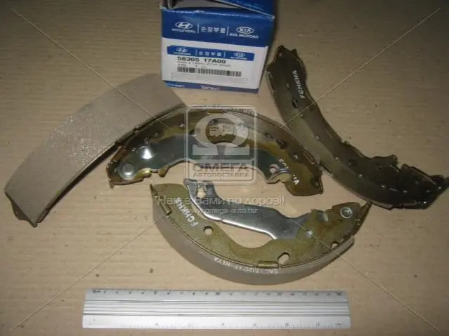 Колодки тормозные барабанные Mobis HYUNDAI/KIA/MOBIS 58305-17A00 (фото 1)