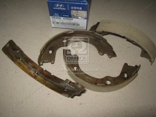 Колодки гальмівні ручного га HYUNDAI/KIA/MOBIS 583501HA00 (фото 1)