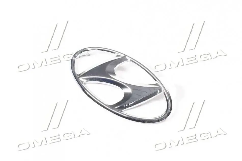 Емблема кришки багажника Hyundai Accent 11-/Solaris 10- (вир-во Mobis) HYUNDAI/KIA/MOBIS 863000U000 (фото 1)