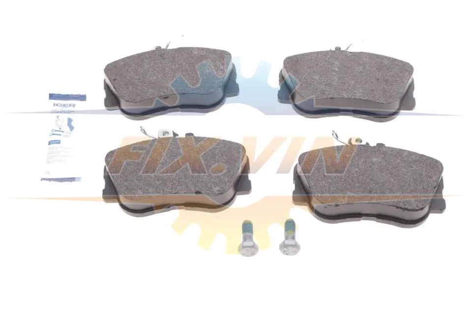 Комплект гальмівних колодок (дискових) ICER 180973-700 (фото 1)