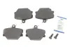 Колодки гальмівні (передні) Smart Cabrio 00-04/City Coupe 98-04/Roadster 03-05/Fortwo 04- ICER 181274-704 (фото 1)