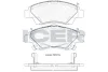 Колодки гальмівні (передні) Honda Jazz 01-/City/Freed 08-/Insight 09- ICER 181906 (фото 1)