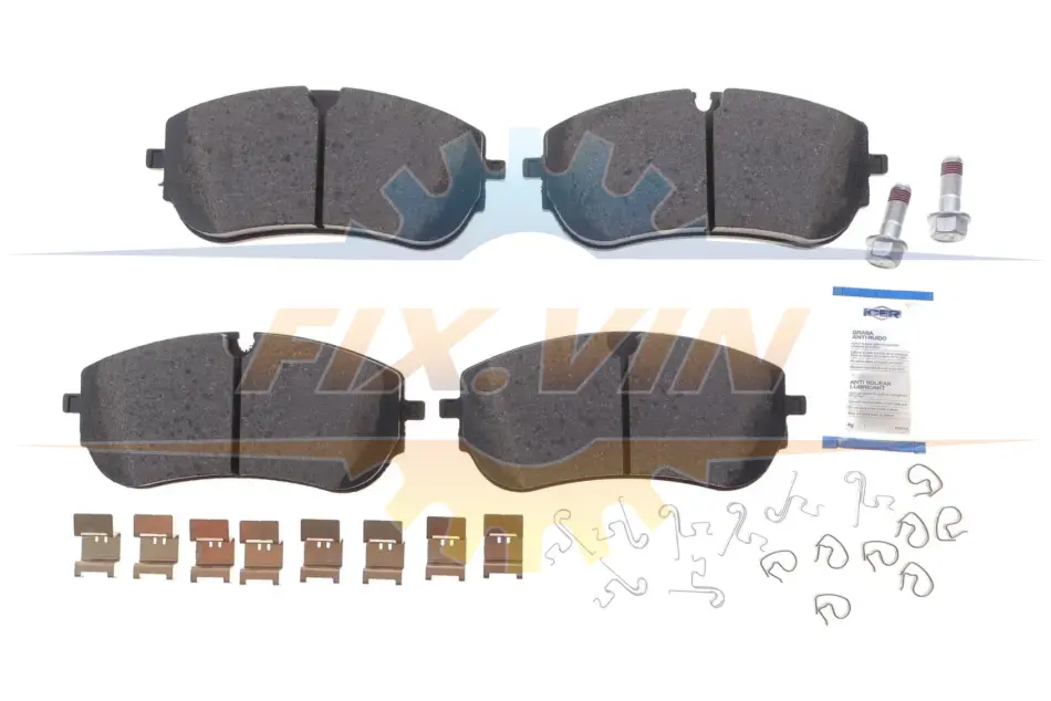 Колодки гальмівні (передні) Land Rover Discovery/Range Rover 05- (з датчиком) (CBI) ICER 182451-208 (фото 1)