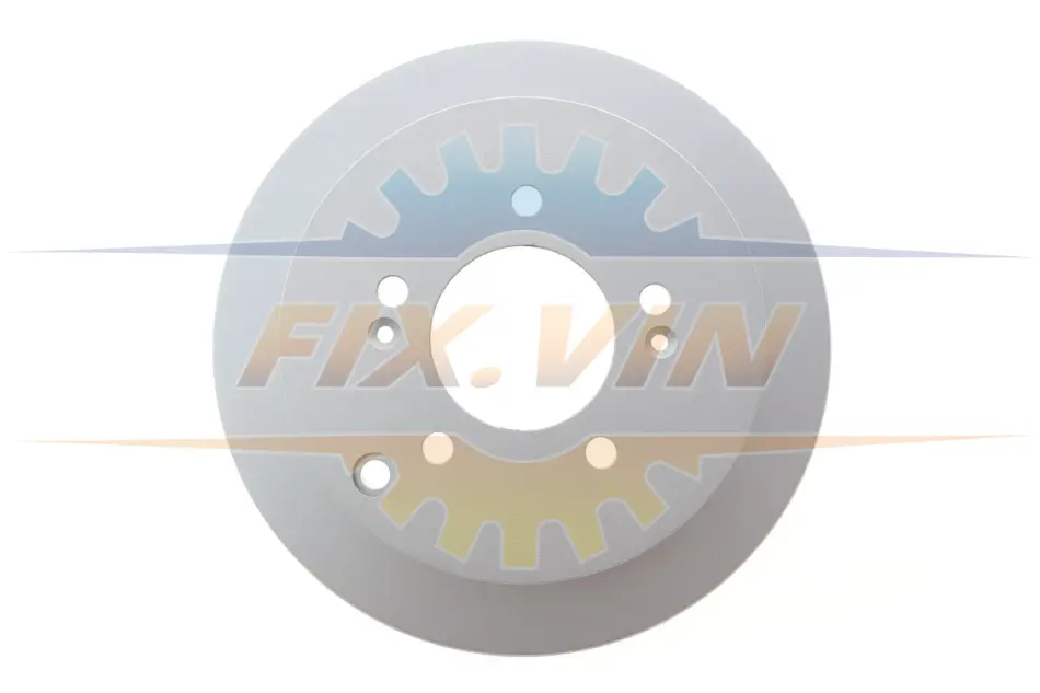 Диск гальмівний (задній) Hyundai Santa Fe 01-06/Tucson 04-10/Kia Sportage 04- (284x10)(з покр)(повн) ICER 78BD2907-2 (фото 1)