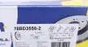 Диск гальмівний (передній) Renault Kangoo 97-/Clio 91-/Megane 95-03/Logan 04-(259x20.6)(з покр)(вент) ICER 78BD3550-2 (фото 5)