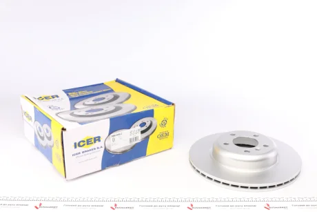 Диск тормозной ICER 78BD3555-2