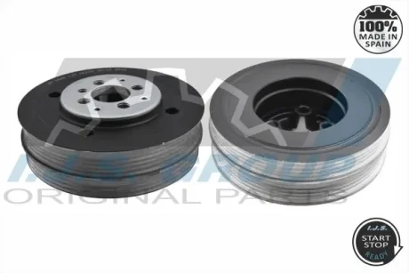 Шків колінвалу Audi A4/A6/VW Passat 98-11 IJS GROUP 17-1045