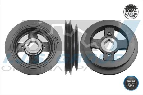 Шків колінвалу Nissan X-Trail 2.2 dCi 01-08 IJS GROUP 17-1229