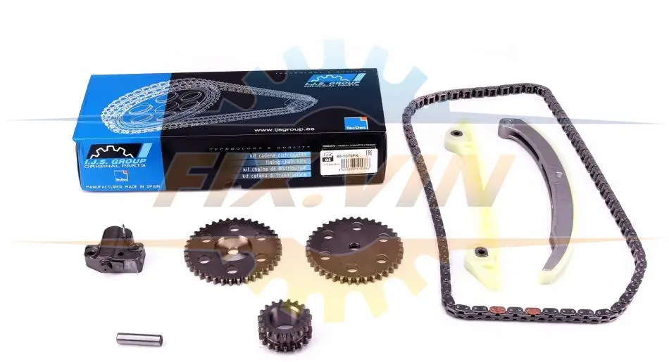 Комплект ланцюга ГРМ Ford Focus/Mazda 6 1.8-2.0 03-12 (ланцюг, натяжник, шестерня) IJS GROUP 40-1070FK (фото 1)
