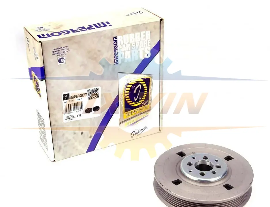 Шків колінвалу VW Caddy II/T4 1.9TDI 90-04 (6PK) d=159.5mm IMPERGOM 10251 (фото 1)