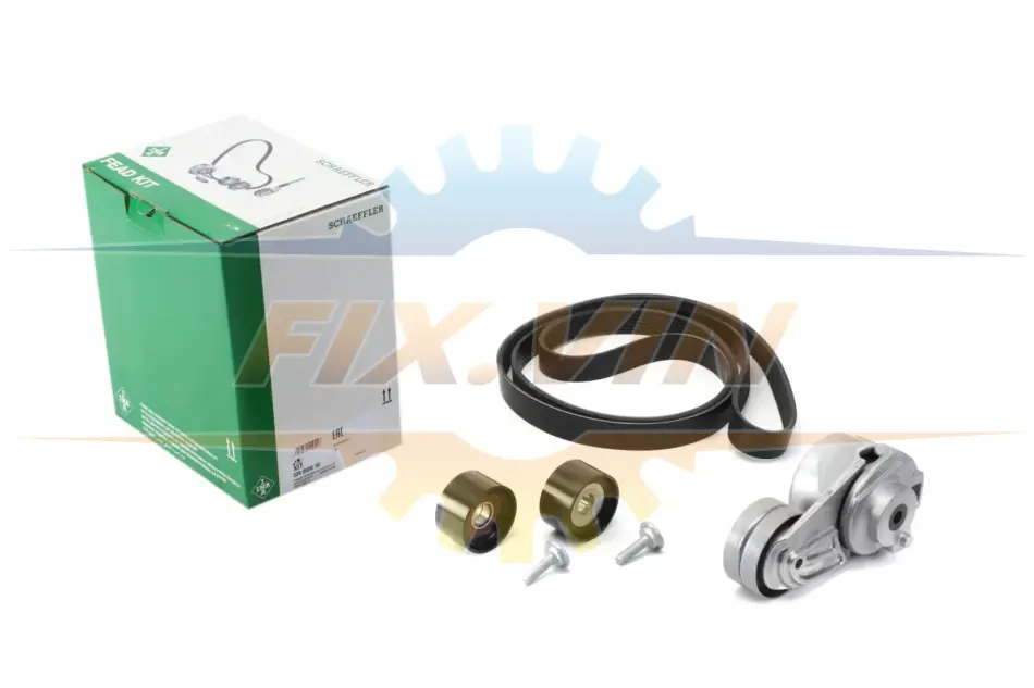 Комплект ременя генератора MB Sprinter 3.0CDI OM642 06- (7PK2035) INA 529 0050 10 (фото 1)