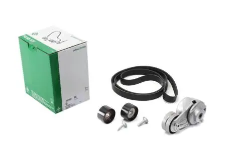 Комплект ременя генератора MB Sprinter 3.0CDI OM642 06- (7PK2035) INA 529 0050 10
